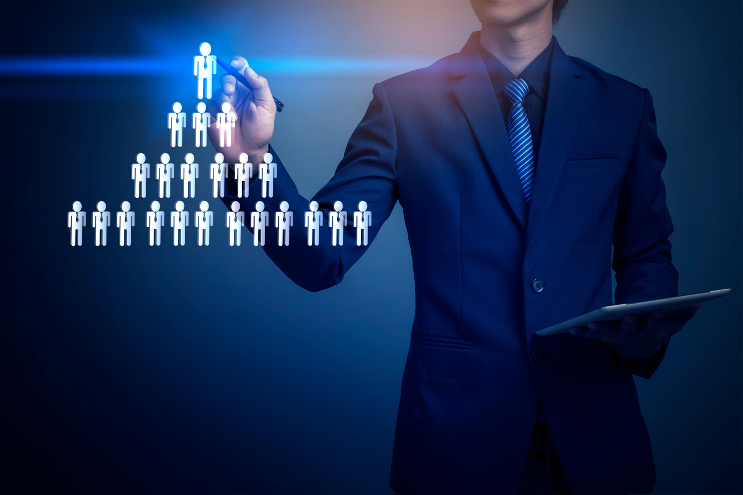 We become the leading company